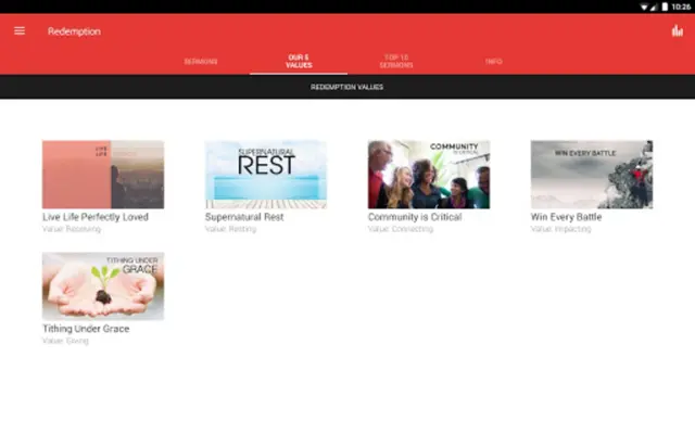 Redemption Church South Africa android App screenshot 4