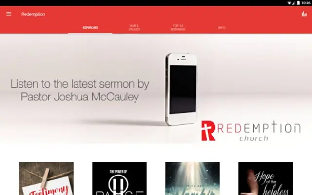 Redemption Church South Africa android App screenshot 5