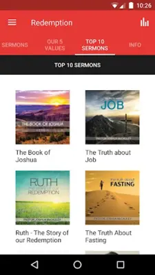 Redemption Church South Africa android App screenshot 6